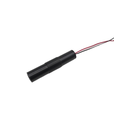 Módulo láser piloto de punto verde de 545 nm de 4 mW con amplio rango de temperatura y cumplimiento RoHS