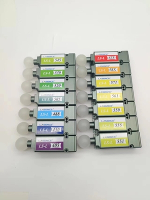 Alta estabilidad 450nm 488nm láser azul 30mW SMF de modo único láser pigtailed calidad