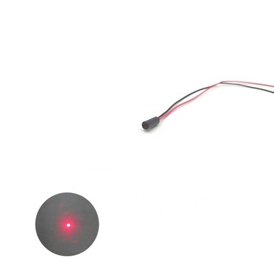 Módulo de diodo láser rojo de 635nm 638nm con enfoque ajustable y divergencia de haz de 0,3mrad