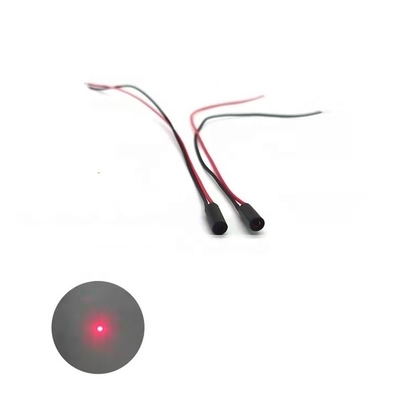 Módulo de diodo láser rojo de 635nm 638nm con enfoque ajustable y divergencia de haz de 0,3mrad