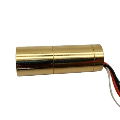 Modulo láser verde DPSS de cuerpo de latón compacto con potencia de salida de 4mW y longitud de onda de 532nm