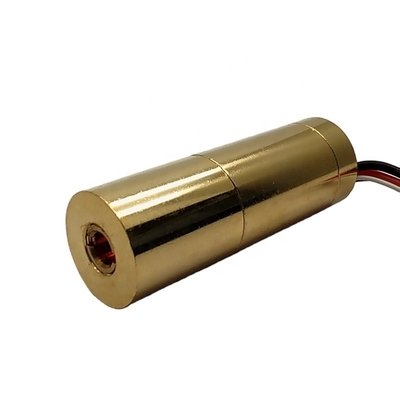 Modulo láser verde DPSS de cuerpo de latón compacto con potencia de salida de 4mW y longitud de onda de 532nm