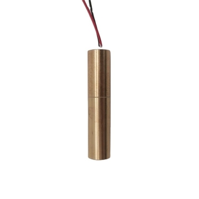 Modulo láser verde DPSS de cuerpo de latón compacto con potencia de salida de 4mW y longitud de onda de 532nm