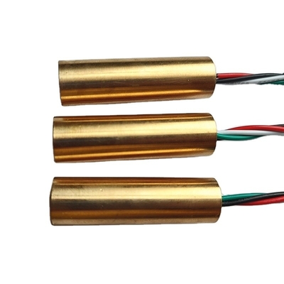 Módulo láser rojo de 5VDC 650nm con MTTF de larga duración a 25C y material de carcasa de latón
