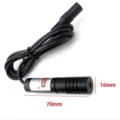 Luz láser roja cruzada de línea de punto para el posicionamiento de botones