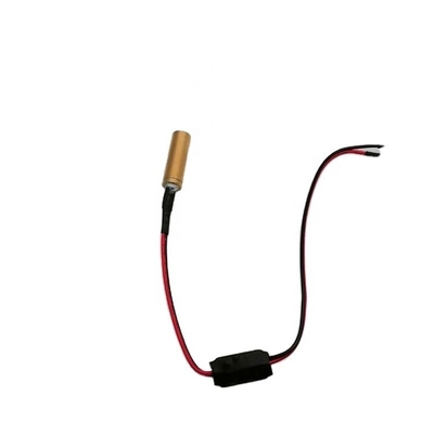 Módulos láser de punto amarillo de 10 mW con PCB de rango amplio de temperatura de 561 nm Modo de potencia de salida CW