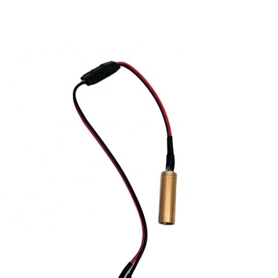 Módulos láser de punto amarillo de 10 mW con PCB de rango amplio de temperatura de 561 nm Modo de potencia de salida CW