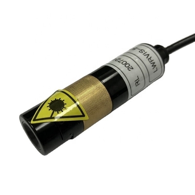 3mW de potencia de salida CW Modulo láser de visión de punto verde para la industria de grado 520nm 530nm 545nm