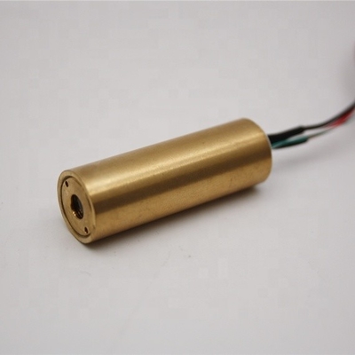 Tamaño 12x31.5mm Alta estabilidad 561nm Modulo láser DPSS amarillo verde para citometría de flujo