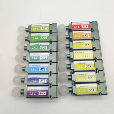 Módulo láser de punto verde de alta precisión de 545 nm 10mW 20mW 30mW 50mW 100mW con voltaje 2,6-3,0V