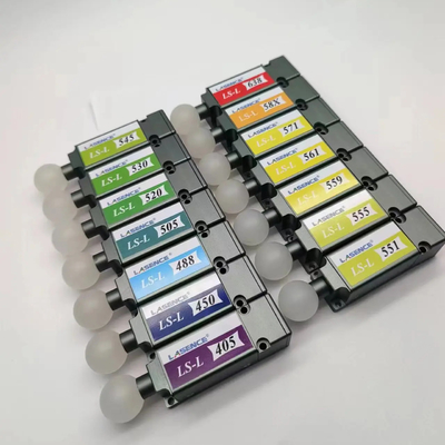 Modulo láser de diodo acoplado de fibra de 105um para exposición a PCB 405nm 300mW Parts de repuesto de granjas Tipo