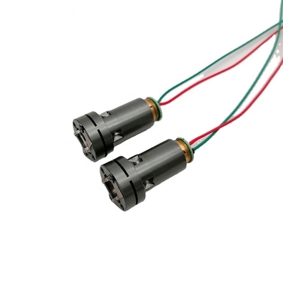 Divergencia de haz máxima de 30 mrad APC 555nm 100mW 200mW 500mW módulo láser para equipos láser
