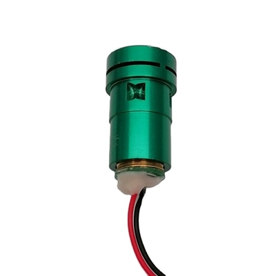 Divergencia de haz máxima de 30 mrad APC 555nm 100mW 200mW 500mW módulo láser para equipos láser