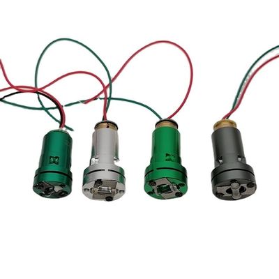 Potencia de salida 1-20mW Opcional Modulo láser piloto de punto verde de 545 nm para necesidades industriales