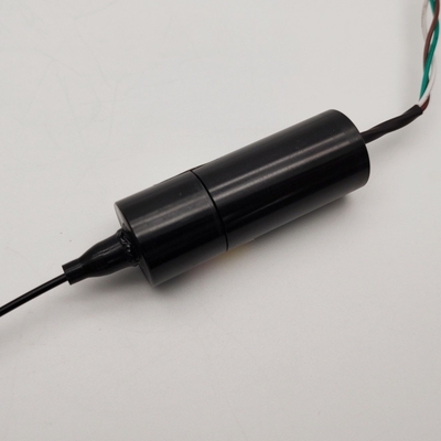 Módulo láser de acoplamiento de fibra verde de modo único de 15mw 30mW 520nm con diámetro de núcleo de 3,5 μm