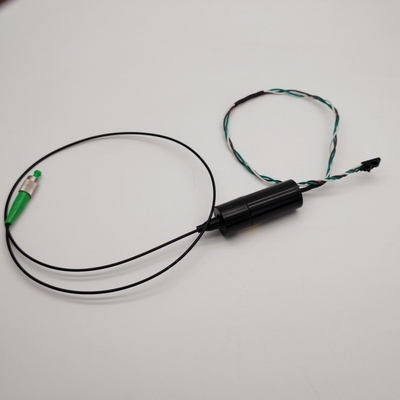 Módulo láser de acoplamiento de fibra verde de modo único de 15mw 30mW 520nm con diámetro de núcleo de 3,5 μm