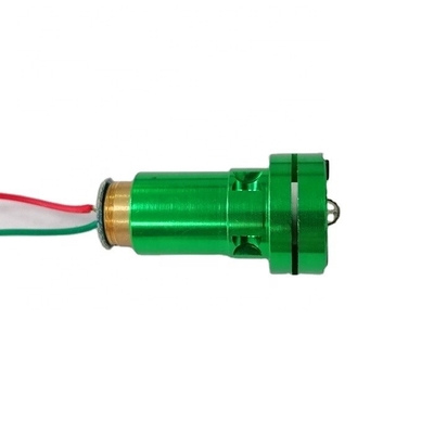 2.6-3.0V Línea de voltaje Modulo láser verde 532nm con 5-18mW de potencia de salida