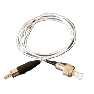 Modo de potencia de salida CW 405nm 10mw módulo láser de semiconductor acoplado a fibra azul violeta