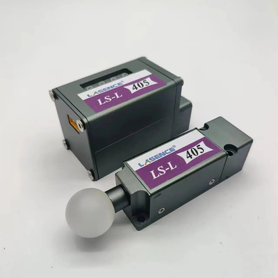 Modulo de diodo láser azul violeta de 405nm 100mw 0.02 KG Peso Protección contra voltaje inverso