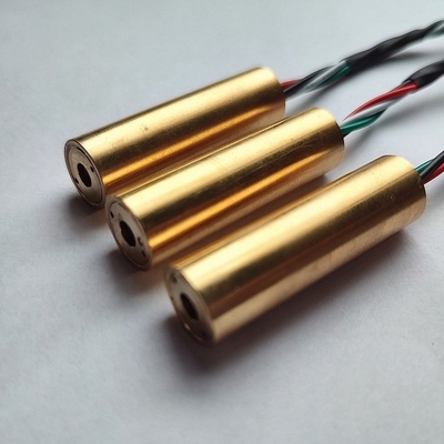 532nm ±2nm Modulo láser verde Diodos bombeados Modulo de estado sólido Verde con consumo