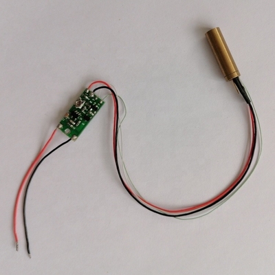 Módulo DPSS láser compacto de 1-5mW para alineación láser 6.3x18mm Voltado de trabajo 2.7-5.0V