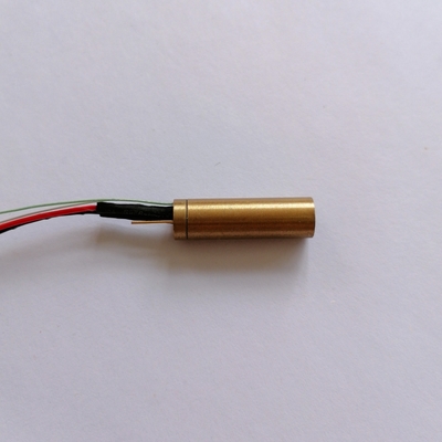 Módulo DPSS láser compacto de 1-5mW para alineación láser 6.3x18mm Voltado de trabajo 2.7-5.0V