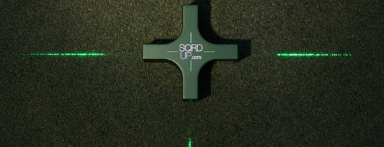 Mejora tu juego con SQRDUP Golf Alignment Aid Visible 545nm Laser 146*146*44mm Tamaño