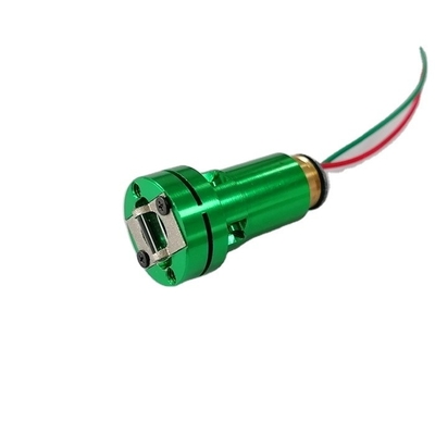 Módulo láser de punto verde compacto de 530nm 532nm con modo de potencia de salida de corriente y CW de 380mA