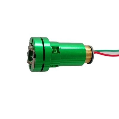 Módulo láser de punto verde compacto de 530nm 532nm con modo de potencia de salida de corriente y CW de 380mA
