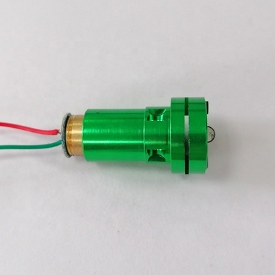 Modo de potencia de salida CW de alta precisión láser de línea verde para el rango de temperatura de -10 a 50C