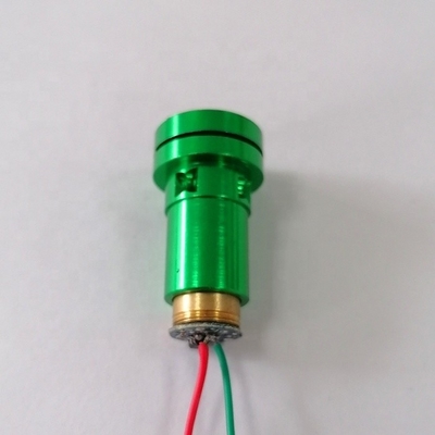 Módulo láser de punto verde compacto de 530nm 532nm con modo de potencia de salida de corriente y CW de 380mA