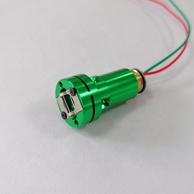 Módulo láser de punto verde compacto de 530nm 532nm con modo de potencia de salida de corriente y CW de 380mA