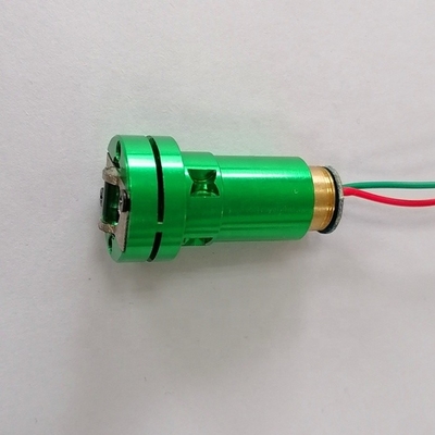 Módulo láser de punto verde compacto de 530nm 532nm con modo de potencia de salida de corriente y CW de 380mA