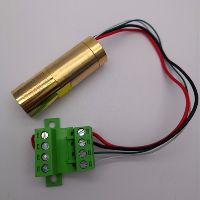0.5mm Diámetro del haz 561nm 50mW DPSS módulo láser amarillo para la medicina o la ciencia CW modo de potencia de salida