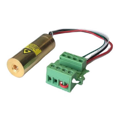 Alta estabilidad 561nm 10mw módulo láser de punto amarillo verde con bajo ruido y buen haz