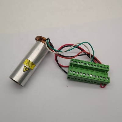 Alta estabilidad 561nm 10mw módulo láser de punto amarillo verde con bajo ruido y buen haz