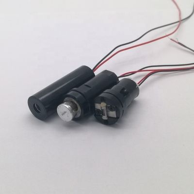 Módulo láser de línea verde 532nm 555nm Corriente de conductor a 5V≤290mA Ancho de línea 7m 4mm