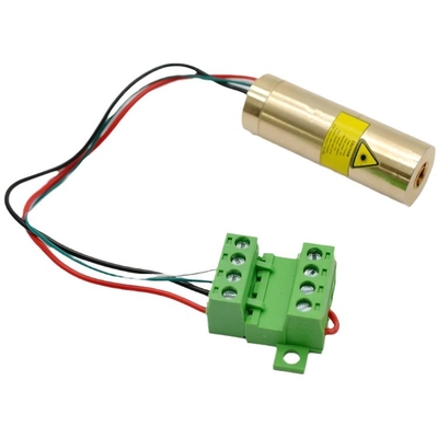 Lasence 1W Green Laser Module Dot Laser con longitud de onda de 545nm y láser ajustable