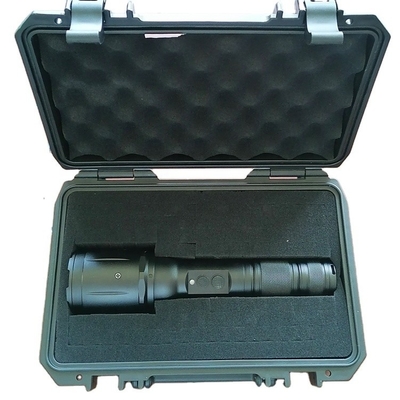 0.8 KG Recargable de alta potencia de la antorcha láser táctica con linterna LED para exteriores