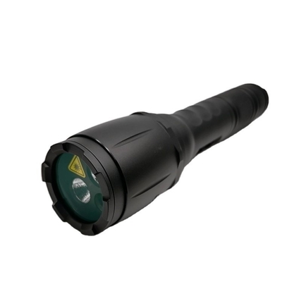 Luz de antorcha láser recargable de 520nm con potente linterna LED y diseño táctico