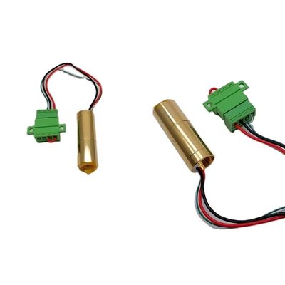 Módulo de diodo láser de punto verde compacto 520nm 545nm 555nm 5mw 10mw 50mw 100mw para uso médico