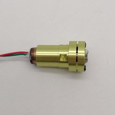 Módulo de línea de láser verde de 5mW 555nm para alineación de seguridad dentro de un amplio rango de temperatura