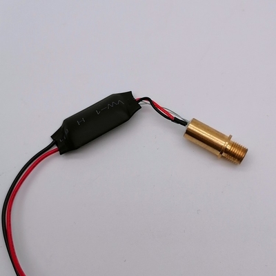 545nm APC Tipo de potencia 9.5mm Mini Diodo láser verde módulo DPSS para apuntar y apuntar