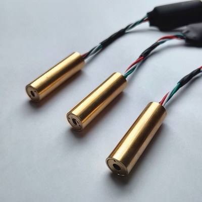 Módulo DPSS de diodo láser de punto verde 532nm 545nm 555nm Clase 2 para un amplio rango de temperatura