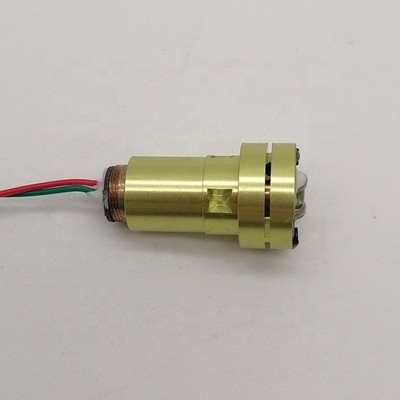 120° Ángulo del ventilador 555nm Módulo de nivel láser para rango de temperatura y solución de -10 a 50C
