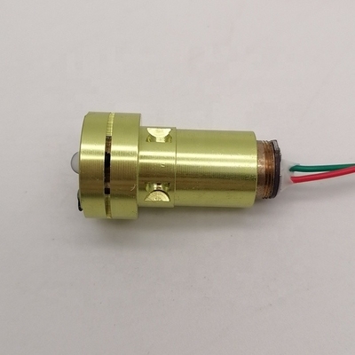 120° Ángulo del ventilador 555nm Módulo de nivel láser para rango de temperatura y solución de -10 a 50C