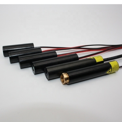 Modulo láser de línea gaussiana verde de 545 nm para un amplio rango de temperaturas
