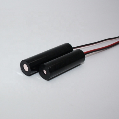Modulo láser de línea gaussiana verde de 545 nm para un amplio rango de temperaturas