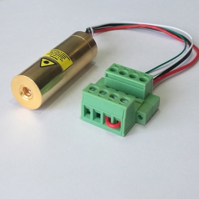 1.8-2.3V Alta estabilidad 1.2W 555nm DPSS láser verde para laboratorio y estudio científico