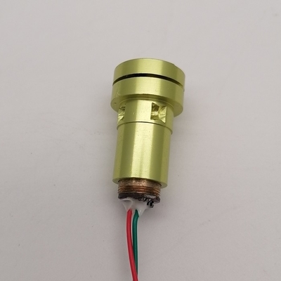 Modo de potencia de salida CW 555nm 551nm 15mW Modulo de diodo láser de línea de puntero láser verde